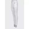 White mid rise skinny jeans