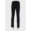 Men's straight cut corduroy trousers