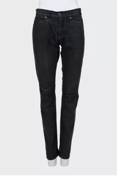 Чорні джинси straight fit