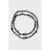 Necklace with brand logo