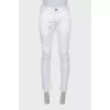Men's white jeans slim fit
