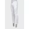 Men's white jeans slim fit