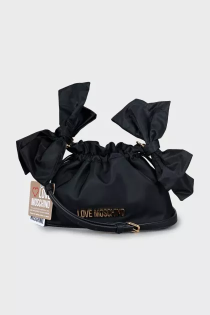 Textile bag-sack with tag
