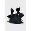 Textile bag-sack with tag