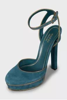 Huston suede slingbacks