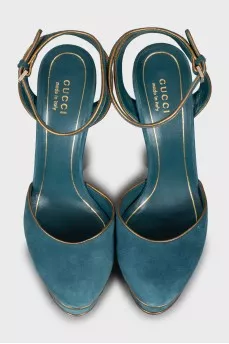 Huston suede slingbacks