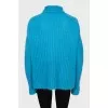 Loose turtleneck sweater