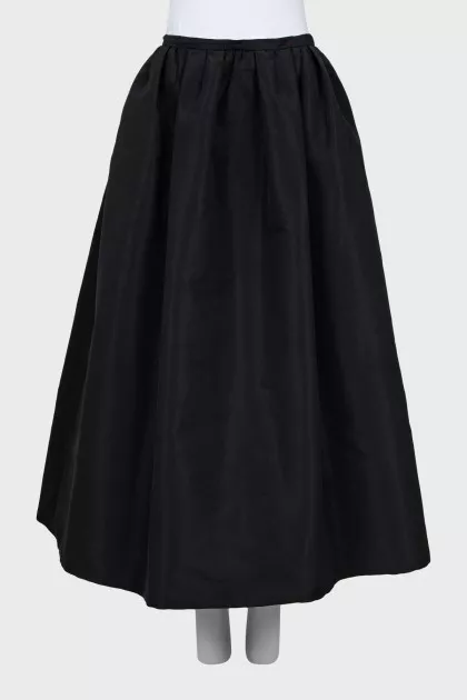 Black maxi skirt