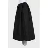 Black maxi skirt