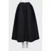 Black maxi skirt