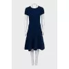 Knitted striped dress