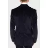 Velvet blue jacket