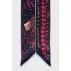 Silk twilly with print