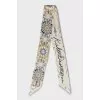 Silk twill with print