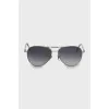 Aviator sunglasses with diopters