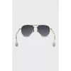 Aviator sunglasses with diopters