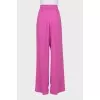 Palazzo pants with arrows and tag