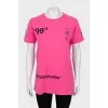 Pink oversized t-shirt