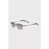 Silver glasses with diopters