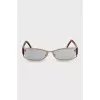 Glasses with diopters decorated with rhinestones