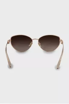 Gold gradient sunglasses