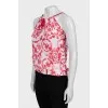Floral print cami top