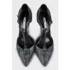 Abstract Print Stiletto Heels