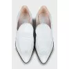 Embossed Leather Brogues