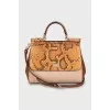 Sicily bag with tag