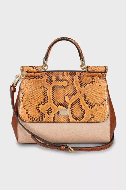Sicily bag with tag
