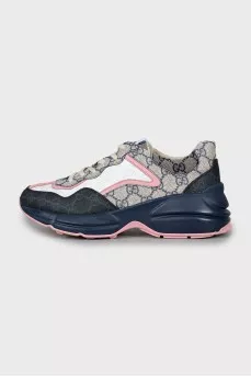 Rhyton Print Sneakers