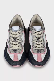 Rhyton Print Sneakers