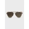 Gold Aviator Sunglasses