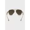 Gold Aviator Sunglasses