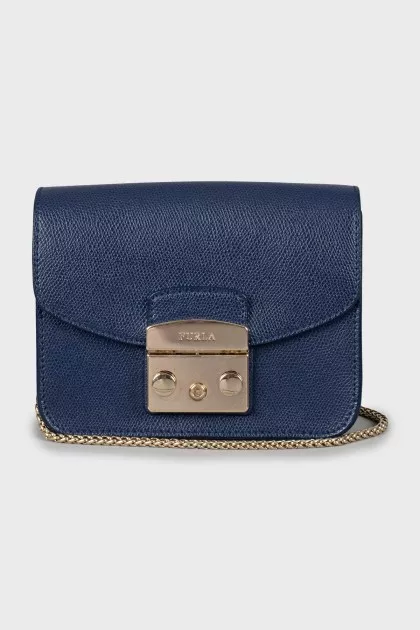 Blue Metropolis Bag