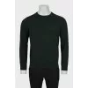 Men's jumper in geometric print