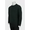 Men's jumper in geometric print