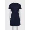 Embellished Short Sleeve Dress