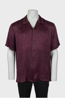 Men's Short Sleeve Shirt with Tag