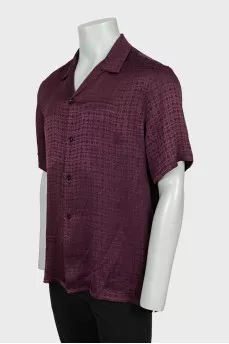 Men's Short Sleeve Shirt with Tag