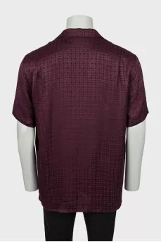 Men's Short Sleeve Shirt with Tag