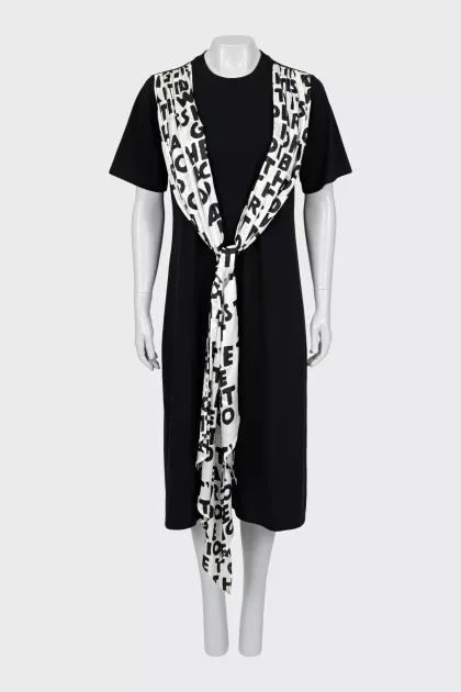 Short Sleeve Midi Dress