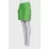 Fitted skirt with pockets