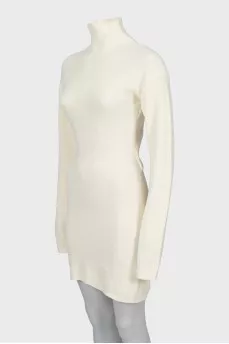 Bodycon dress with open back