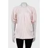 Pink T-shirt with tag