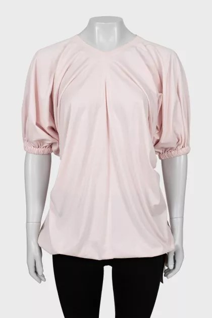 Pink T-shirt with tag