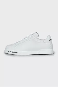 Men's white sneakers