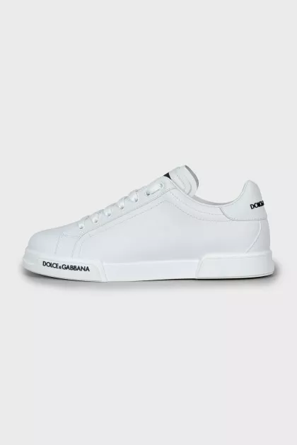 Men's white sneakers
