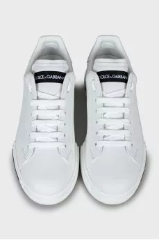 Men's white sneakers