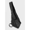 Textile crossbody bag